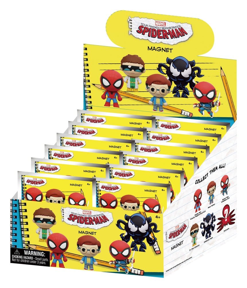 Calamita Spider-Man blind pack Display (12) DS Modellismo Calamita Spider-Man blind Display (12)