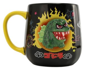 Tazza Tokidoki x Godzilla 2D Relief Figural