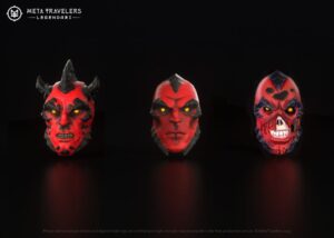 Legendari Accessory Nibiru Villains Head