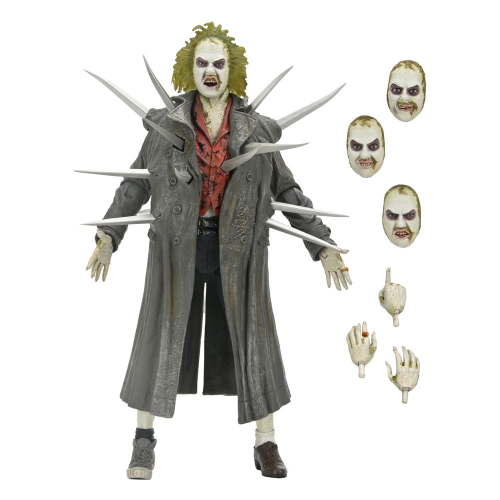 Beetlejuice (1988) Diorama Trenchcoat with Spikes Inferno Room Deluxe Set DS Modellismo Beetlejuice (1988) Diorama Trenchcoat