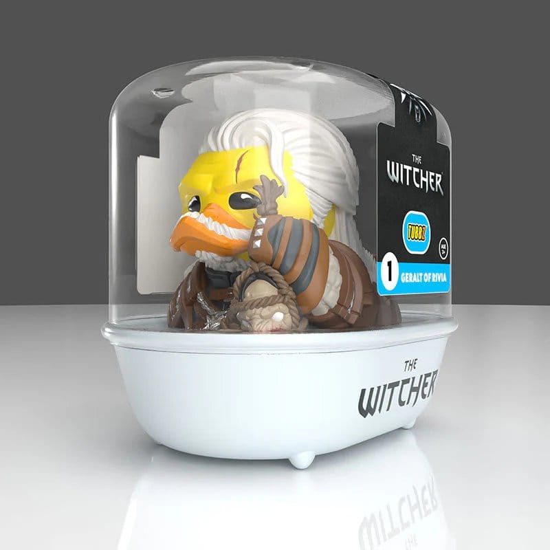 The Witcher Tubbz PVC Figure Geralt of Rivia 1st Edition 10 cm DS Modellismo Witcher Tubbz Geralt Rivia 1st Numskull