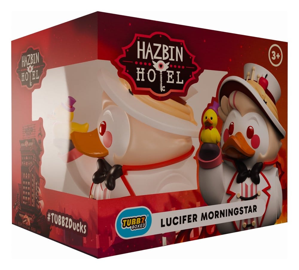 Hazbin Hotel Tubbz PVC Figure Lucifer Morningstar Boxed Edition 10 cm DS Modellismo Hazbin Hotel Tubbz Lucifer Morningstar Boxed