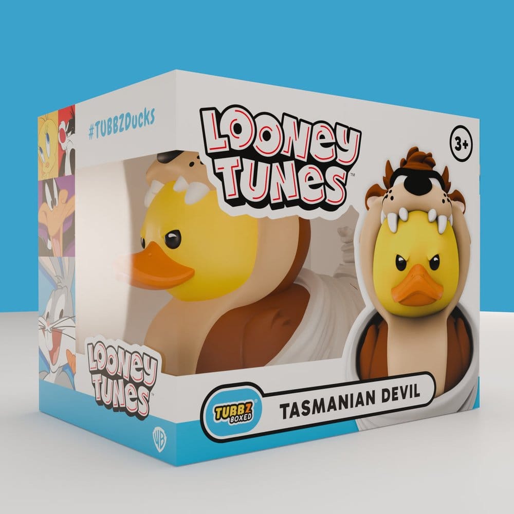 Looney Tunes Tubbz PVC Figure Taz Tasmanian Devil Boxed Edition 10 cm DS Modellismo Looney Tunes Tubbz Taz Tasmanian Devil Boxed