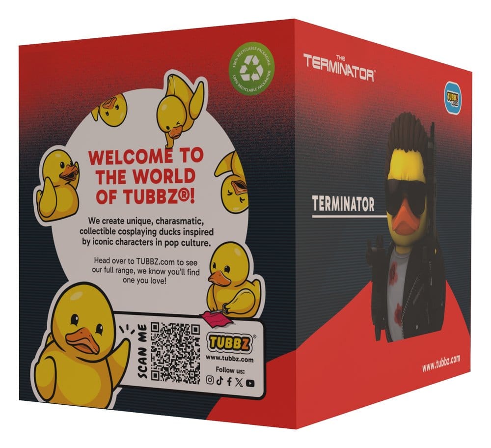 Terminator Tubbz PVC Figure Terminator Boxed Edition 10 cm DS Modellismo Terminator Tubbz Terminator Boxed Numskull