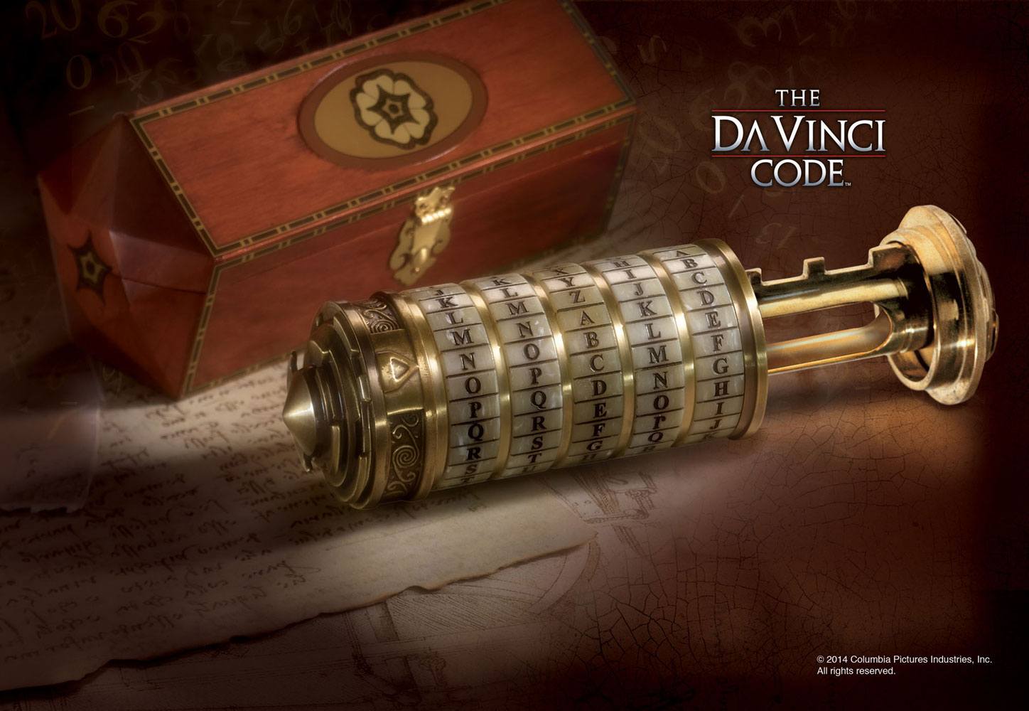 Da Vinci Code Replica 1/1 Cryptex DS Modellismo Da Vinci Code Replica Cryptex scala 1/1
