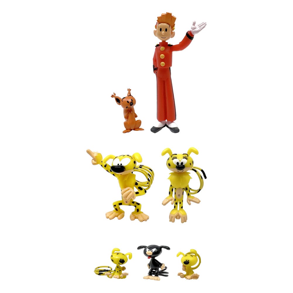 Marsupilami Mini Figure 7-Pack Characters 4 - 10 cm DS Modellismo Marsupilami Mini 7-Pack Characters 4 Plastoy