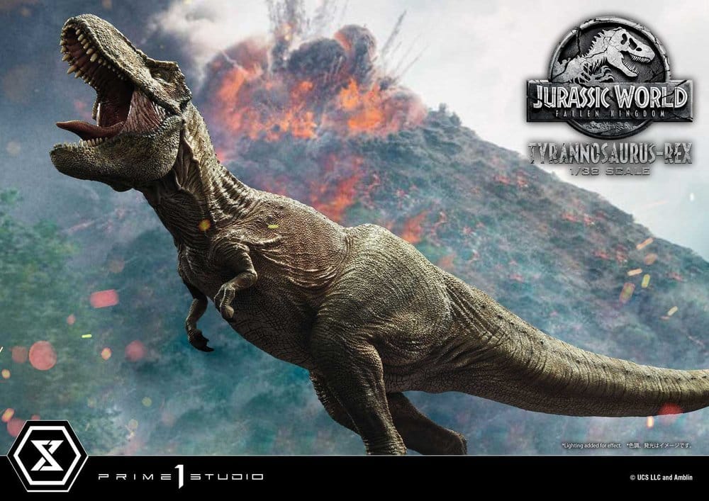 Statua Jurassic World: Fallen Kingdom (Film) Prime da collezione Figures 1/38 Tyrannosaurus Rex 23 cm DS Modellismo Statua Jurassic World: Fallen scala 1/38