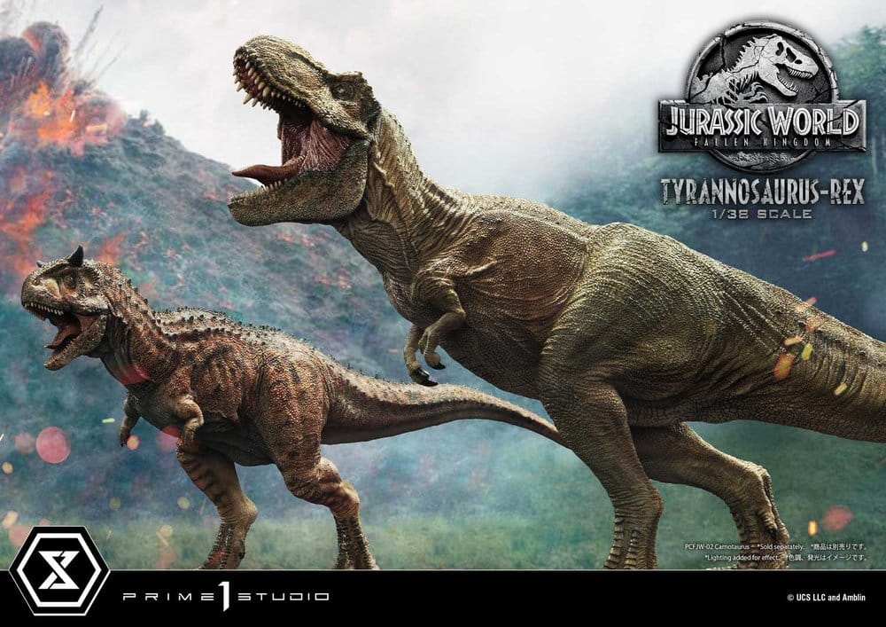 Statua Jurassic World: Fallen Kingdom (Film) Prime da collezione Figures 1/38 Tyrannosaurus Rex 23 cm DS Modellismo Statua Jurassic World: Fallen scala 1/38