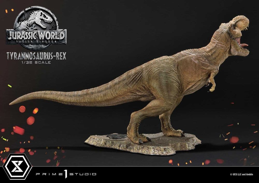 Statua Jurassic World: Fallen Kingdom (Film) Prime da collezione Figures 1/38 Tyrannosaurus Rex 23 cm DS Modellismo Statua Jurassic World: Fallen scala 1/38