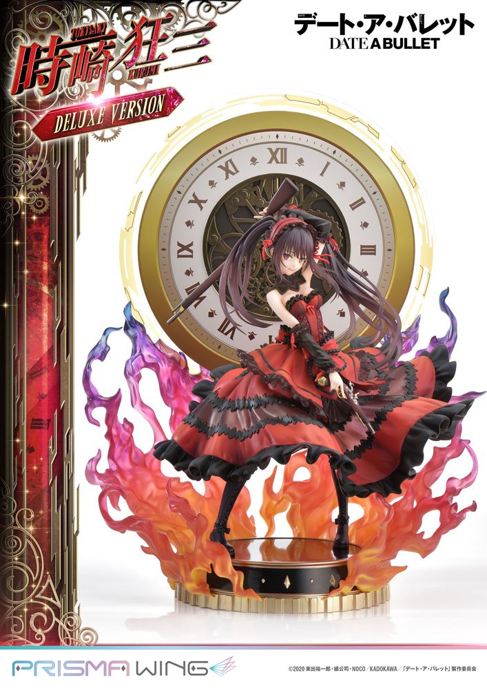 Statua Date A Live Fragment: Date A Bullet Prisma Wing PVC 1/7 Kurumi Tokisaki Deluxe Version 37 cm DS Modellismo Statua Date A Live Fragment: Date scala 1/7