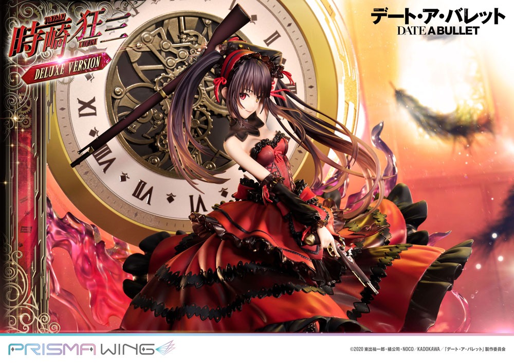 Statua Date A Live Fragment: Date A Bullet Prisma Wing PVC 1/7 Kurumi Tokisaki Deluxe Version 37 cm DS Modellismo Statua Date A Live Fragment: Date scala 1/7