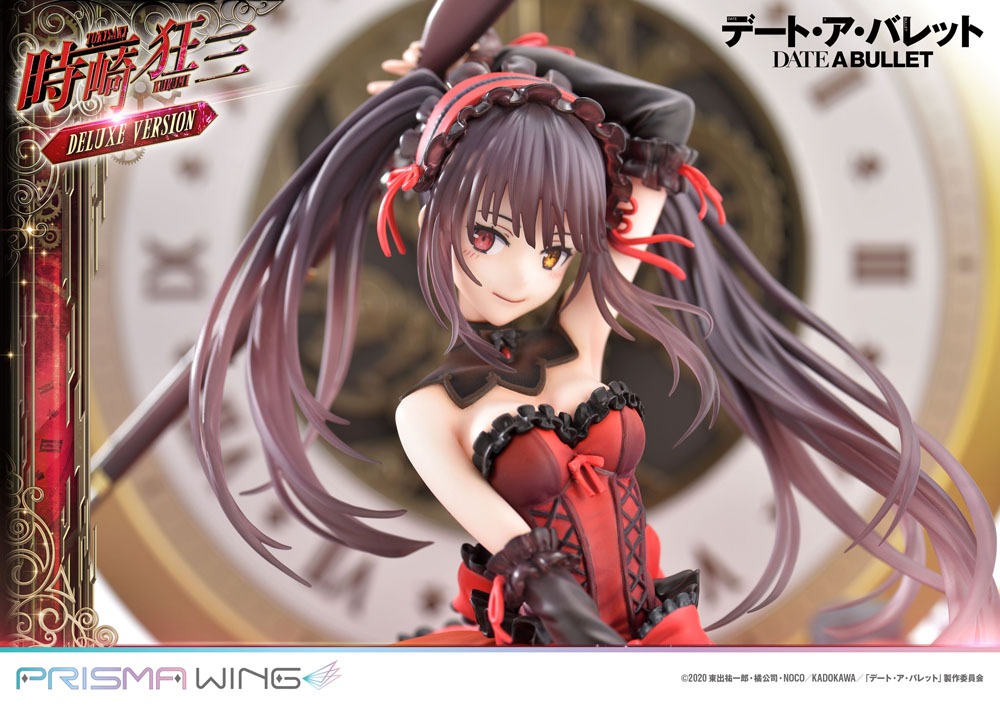 Statua Date A Live Fragment: Date A Bullet Prisma Wing PVC 1/7 Kurumi Tokisaki Deluxe Version 37 cm DS Modellismo Statua Date A Live Fragment: Date scala 1/7
