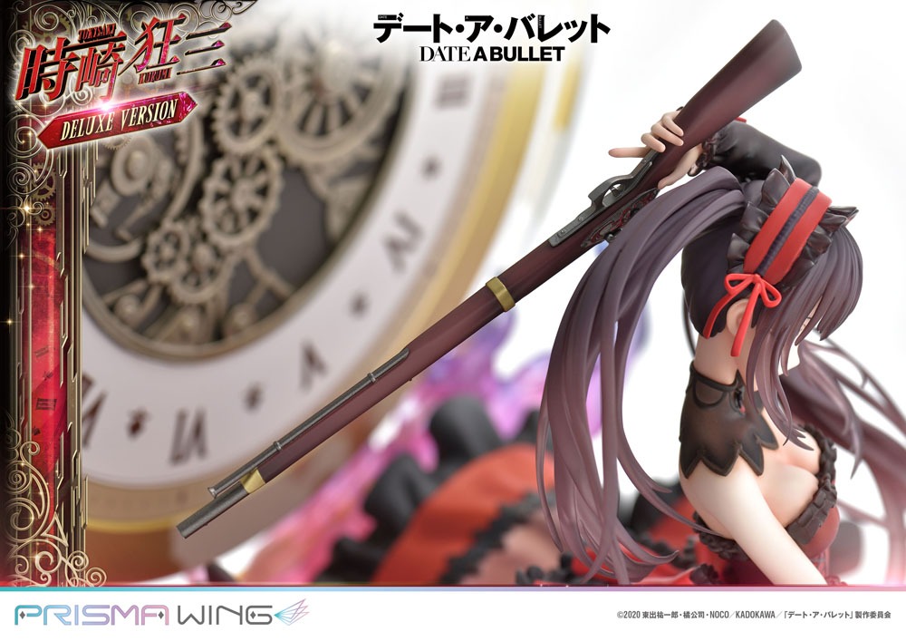 Statua Date A Live Fragment: Date A Bullet Prisma Wing PVC 1/7 Kurumi Tokisaki Deluxe Version 37 cm DS Modellismo Statua Date A Live Fragment: Date scala 1/7