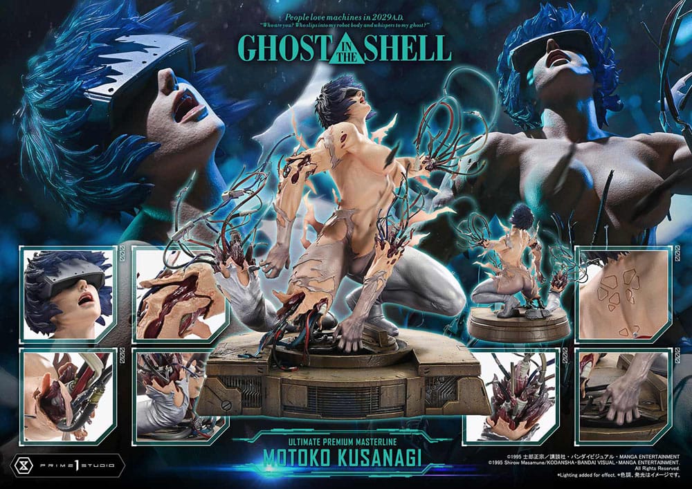 Statua Ghost in the Shell Ultimate Premium Masterline Series 1/4 Motoko Kusanagi 38 cm DS Modellismo Statua Ghost in Shell Ultimate scala 1/4