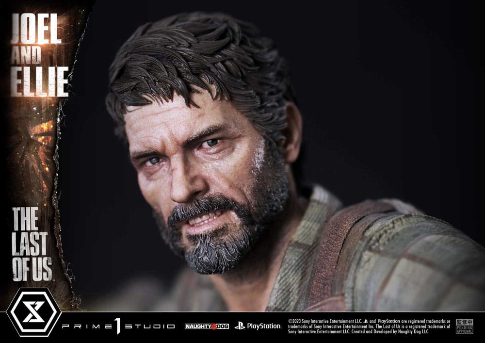 Statua The Last of Us Part I Ultimate Premium Masterline Series Joel & Ellie Deluxe Bonus Version (The Last of Us Part I) 73 cm DS Modellismo Statua Last Us Part I Ultimate Premium