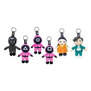 Portachiavi peluche Squid Game All Stars