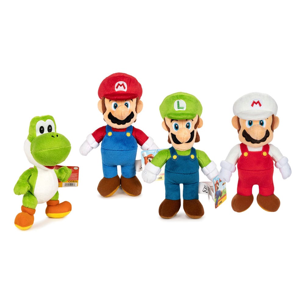 Peluche Super Mario Assortment Characters 25 cm (8) DS Modellismo Peluche Super Mario Assortment Characters
