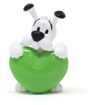 Asterix Dogmatix Green Heart 4.5 Plastoy
