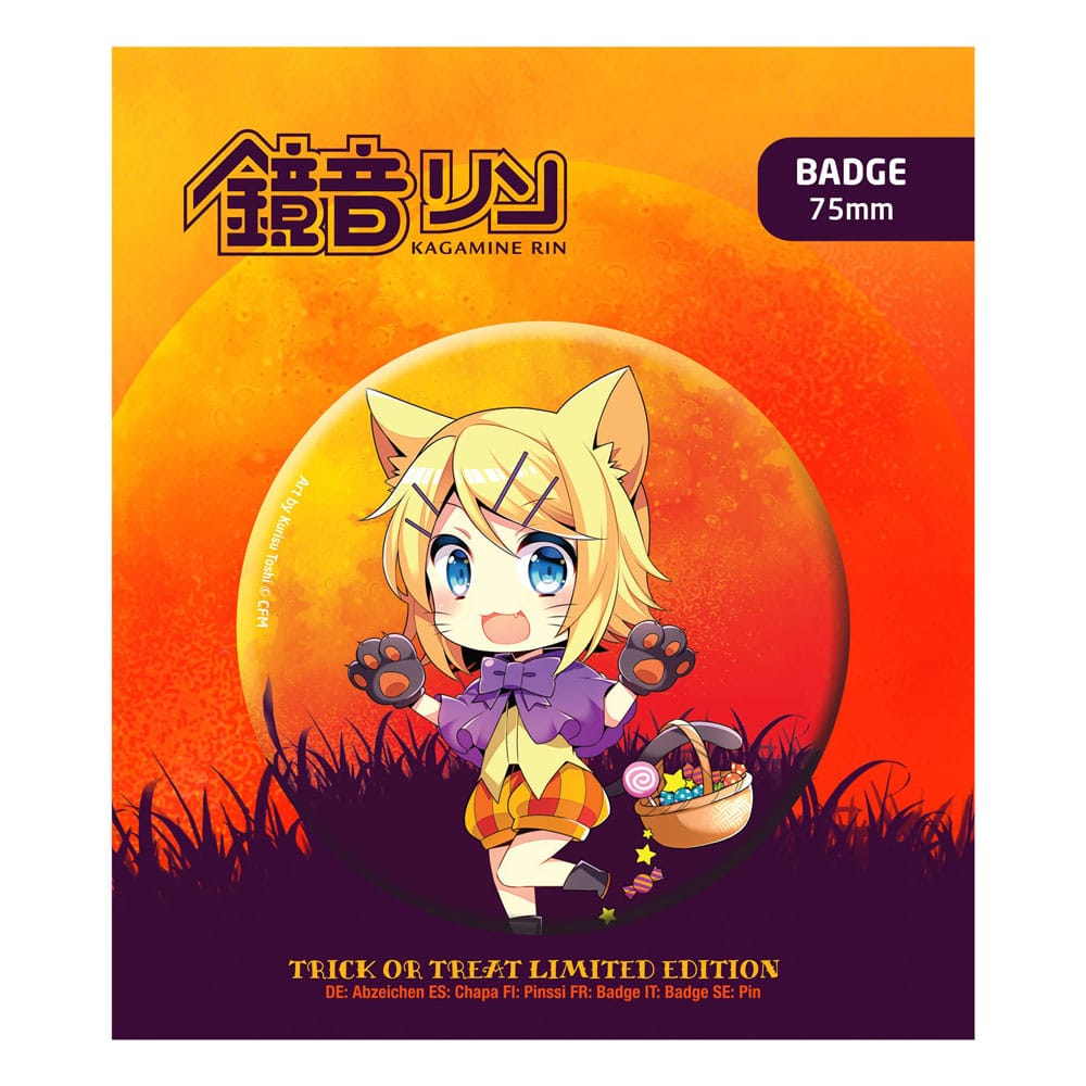 Spilla Hatsune Miku Halloween edizione limitata Kagamine Rin DS Modellismo Spilla Hatsune Miku Halloween edizione