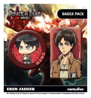 Attack on Titan Badges Eren Jaeger