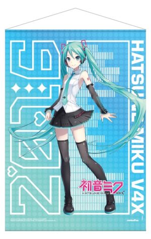 Hatsune Miku Wallscroll V4x Fabric 50 x