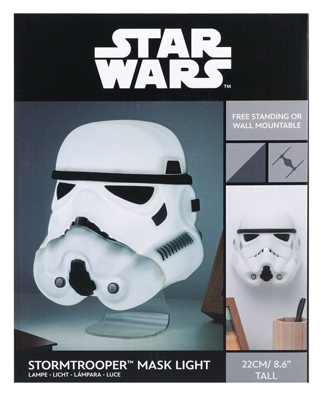 Star Wars Light Stormtrooper Mask 22 cm DS Modellismo Star Wars Light Stormtrooper Mask