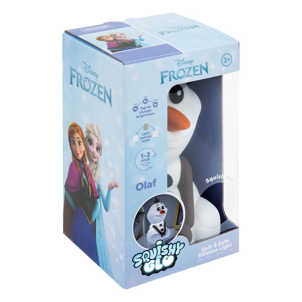 Frozen Squishy Glo Silicon Light Olaf 15 cm DS Modellismo Frozen Squishy Glo Silicon Light Olaf