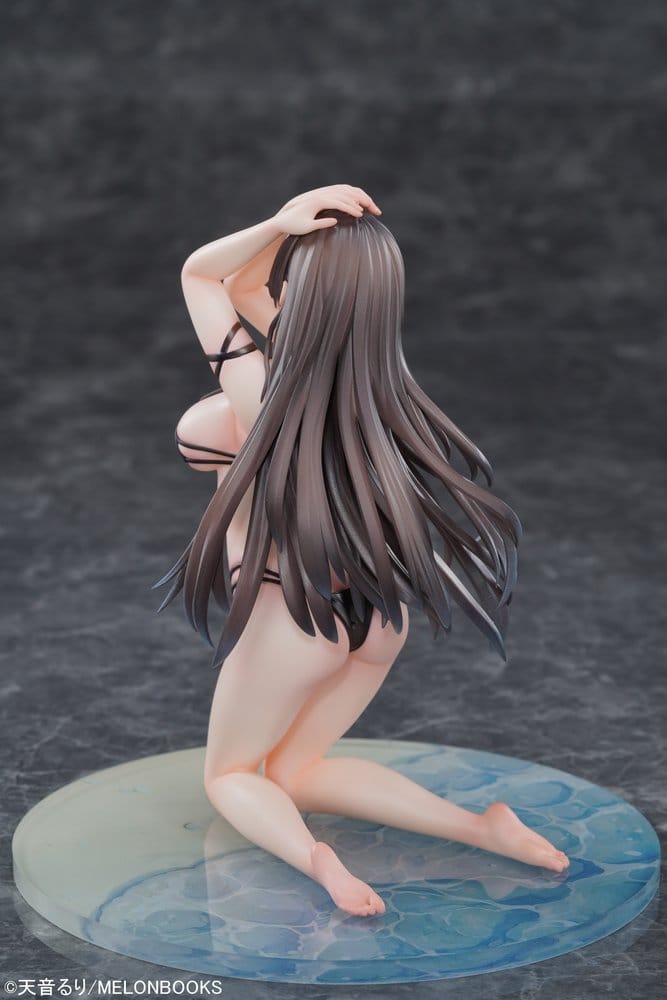 Original Character PVC Figure 1/6 Ruri Amane Illustration - Swimsuit Sugata no Mimi-san 17 cm DS Modellismo Original Character PVC Figure Ruri scala 1/6