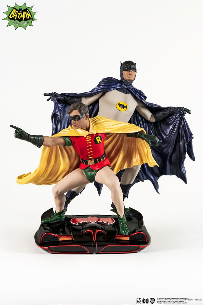 Statua DC Comics PVC Diorama 1/8 Batman & Robin 1966 23 cm DS Modellismo Statua Dc Comics PVC Diorama scala 1/8
