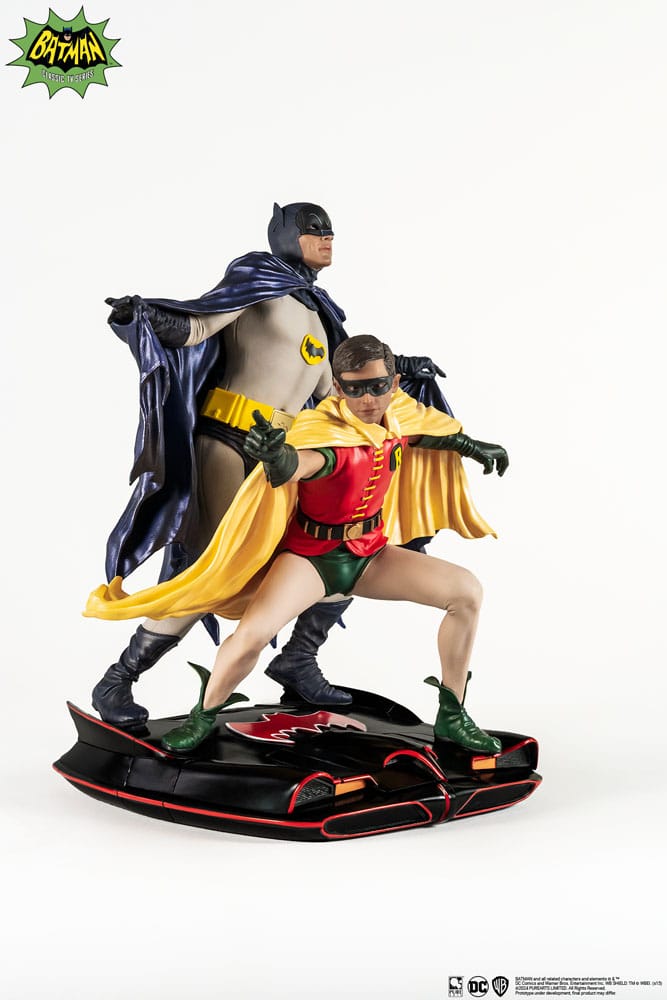 Statua DC Comics PVC Diorama 1/8 Batman & Robin 1966 23 cm DS Modellismo Statua Dc Comics PVC Diorama scala 1/8