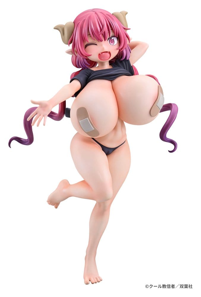 Miss Kobayashi's Dragon Maid PVC Figure 1/5 Iruru Band-Aid Style 27 cm DS Modellismo Miss Kobayashi's Dragon Maid PVC scala 1/5