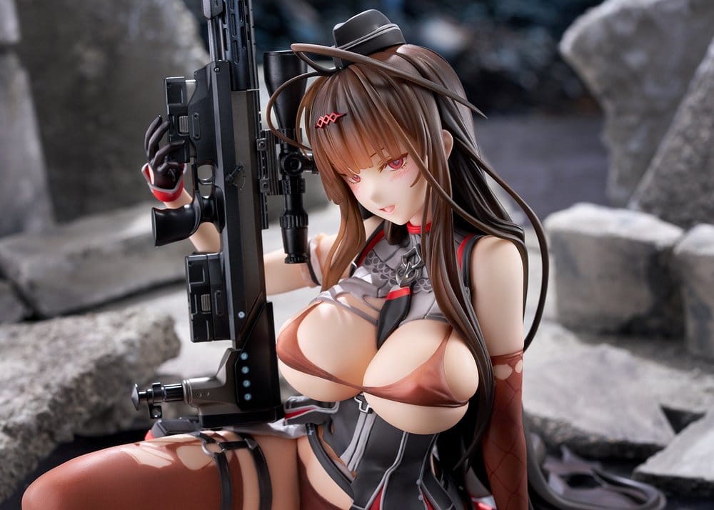 Girls' Frontline PVC Figure 1/7 Gd DSR-50 Heavy Damage Ver. 24 cm DS Modellismo Girls' Frontline PVC Figure Gd scala 1/7