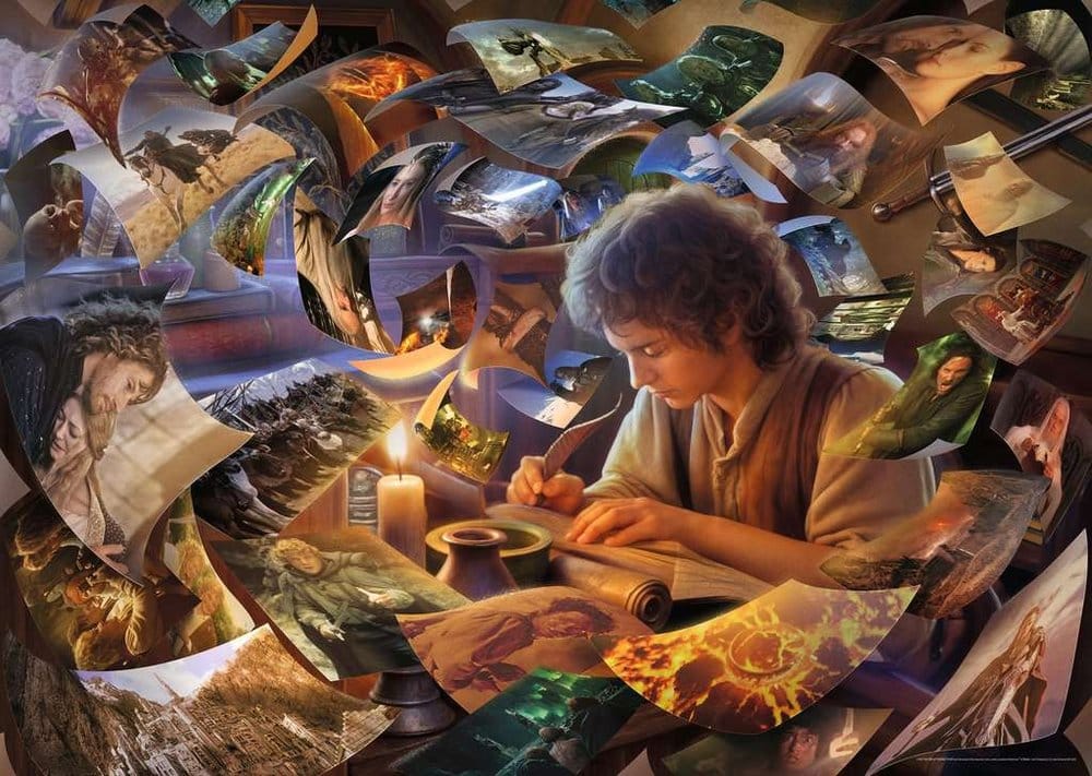 Puzzle Il Signore degli Anelli Frodo's Journey (1000 Pieces) DS Modellismo Puzzle Il Signore degli Anelli Frodo's