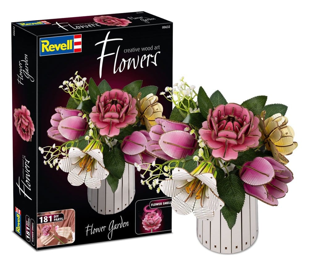 Revell Flowers in legno Flowers Flower Garden 22 cm DS Modellismo Revell Flowers in legno Flowers Flower