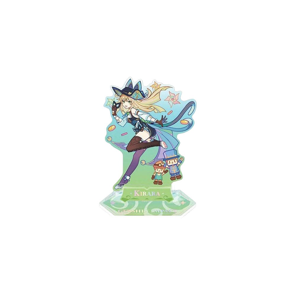 Genshin Impact Summertide Scales and Tales Character Acryl Figure: Kirara 14 cm DS Modellismo Genshin Impact Summertide Scales Tales