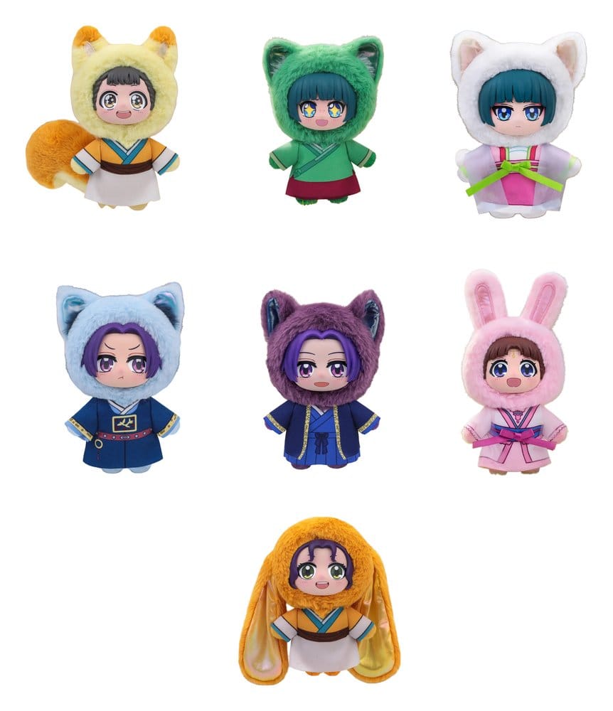 Peluche The Apothecary Diaries Vinyl Face Blind Box 14 cm Display (6) DS Modellismo Peluche Apothecary Diaries Face Blind Box