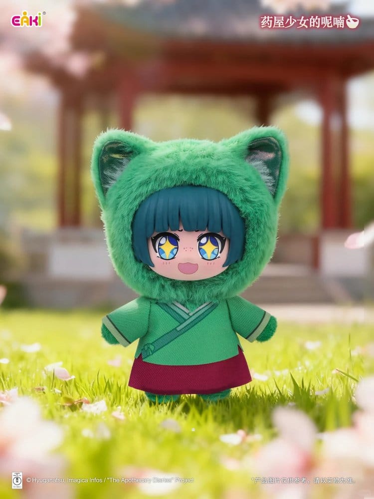 Peluche The Apothecary Diaries Vinyl Face Blind Box 14 cm Display (6) DS Modellismo Peluche Apothecary Diaries Face Blind Box