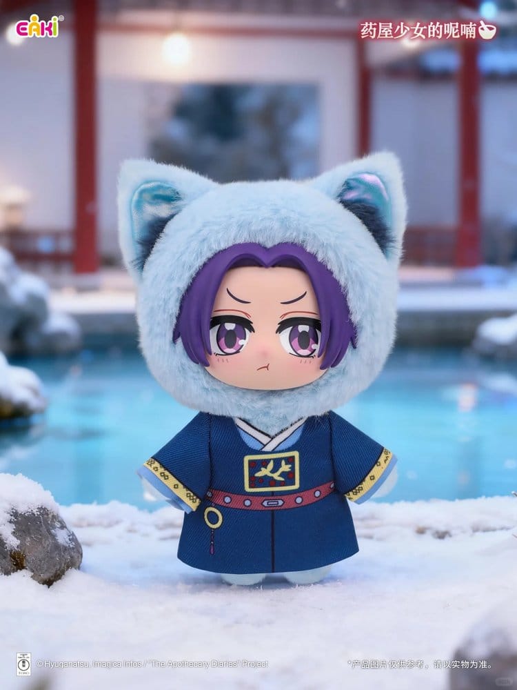 Peluche The Apothecary Diaries Vinyl Face Blind Box 14 cm Display (6) DS Modellismo Peluche Apothecary Diaries Face Blind Box
