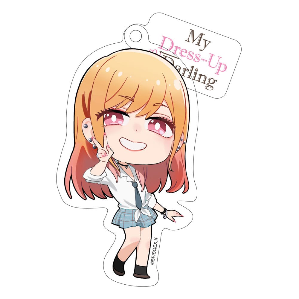 Portachiavi My Dress-Up Darling Acrylic Marin Chibi Style 8 cm DS Modellismo Portachiavi My Dress-Up Darling Acrylic