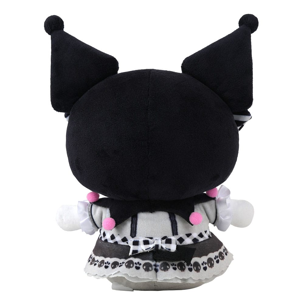 Peluche Sanrio Pink Black Party Series Kuromi M 17 cm DS Modellismo Peluche Sanrio Pink Black Party Kuromi M