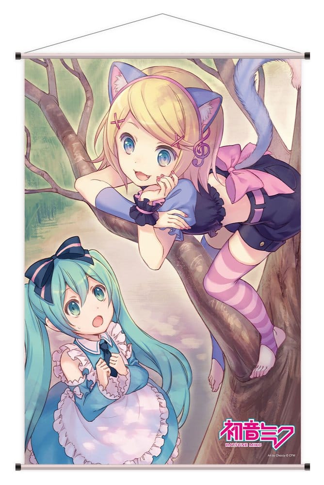 Hatsune Miku Wallscroll 08 Wonderland 2 60 x 90 cm DS Modellismo Hatsune Miku Wallscroll 08 Wonderland 2 60 x