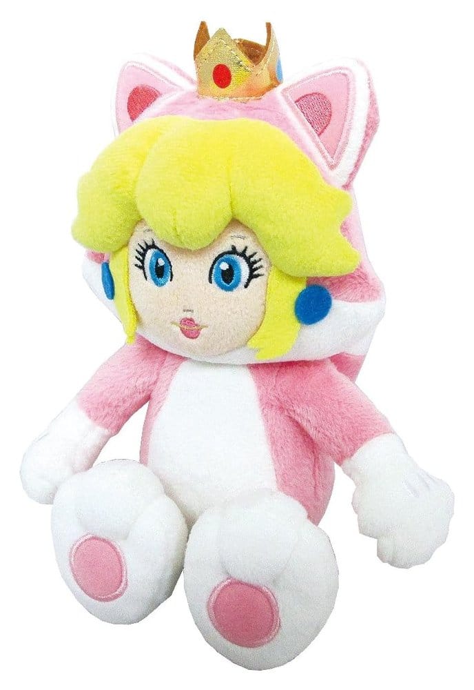 Peluche Super Mario Cat Peach 22 cm DS Modellismo Peluche Super Mario Cat Peach Sanei