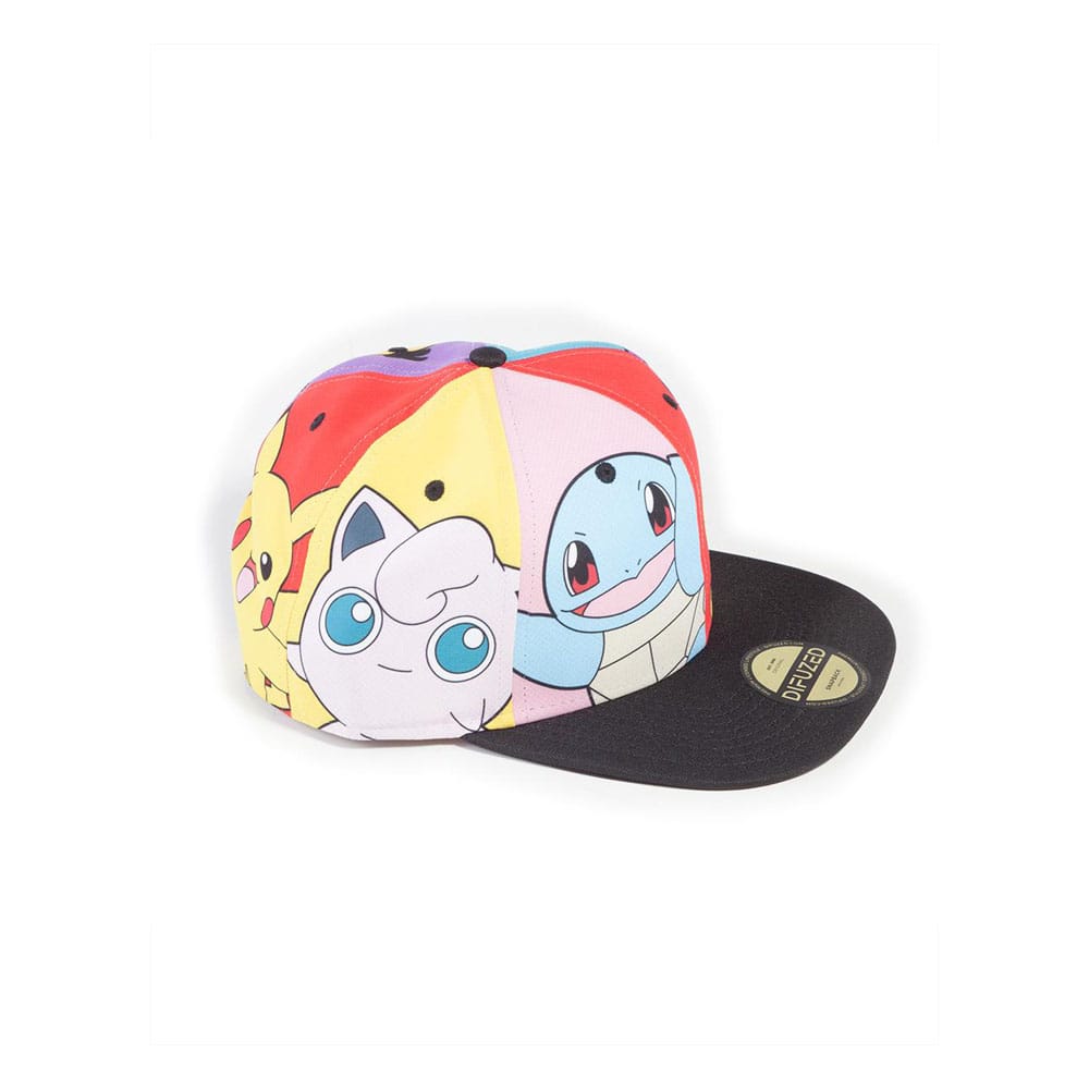Cappellino Pokémon Snapback Multi Pop Art DS Modellismo Cappellino Pokémon Snapback Multi Pop Art