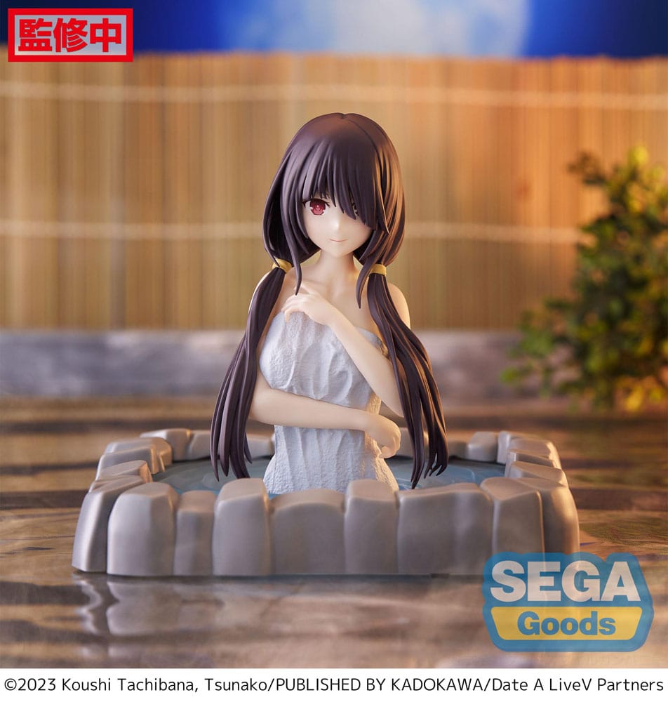 Statua Date A Live V Thermae Utopia PVC Kurumi Tokisaki Pigtails 10 cm DS Modellismo Statua Date A Live V Thermae Utopia Kurumi