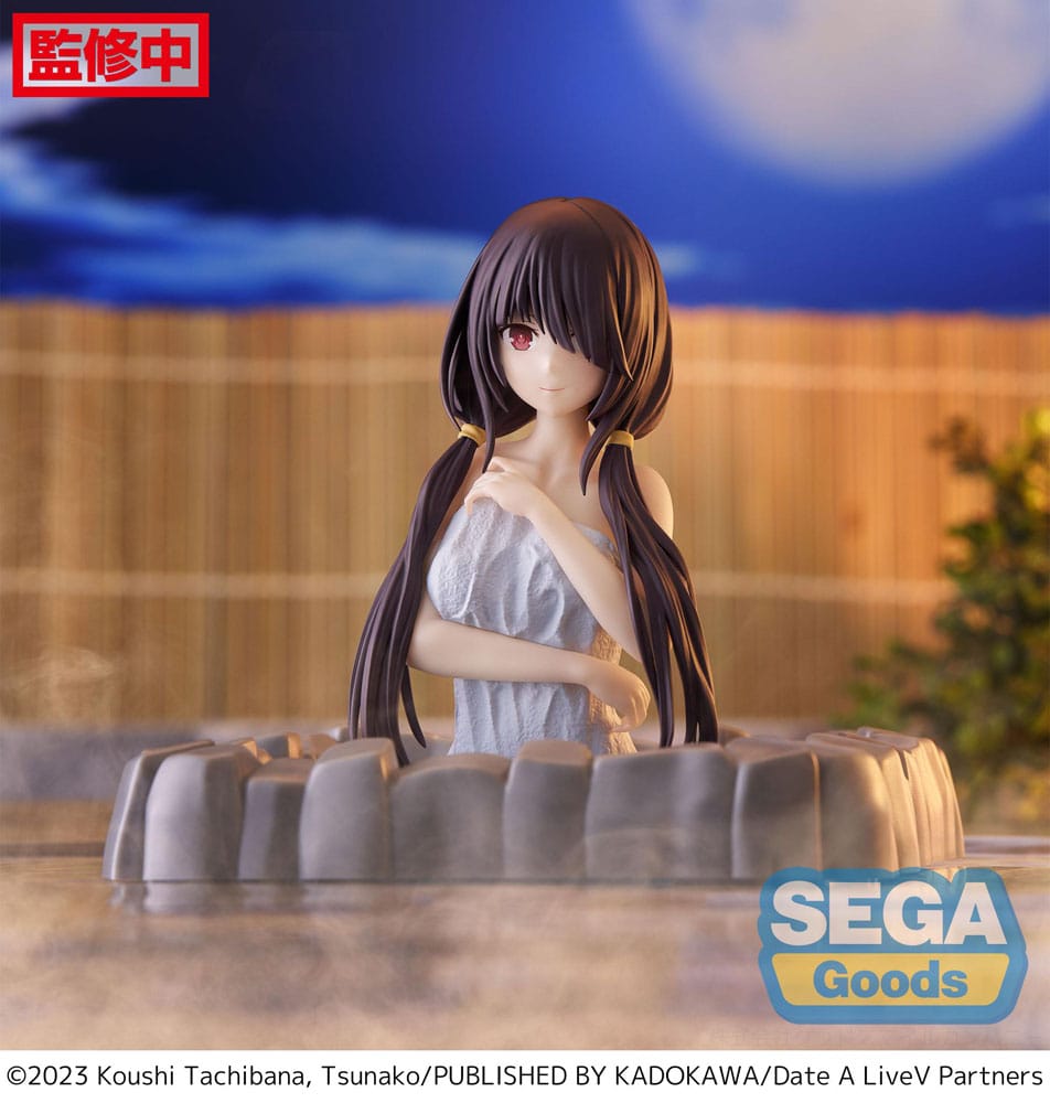 Statua Date A Live V Thermae Utopia PVC Kurumi Tokisaki Pigtails 10 cm DS Modellismo Statua Date A Live V Thermae Utopia Kurumi