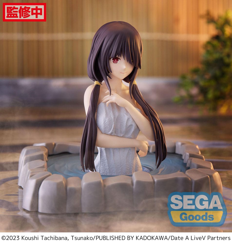 Statua Date A Live V Thermae Utopia PVC Kurumi Tokisaki Pigtails 10 cm DS Modellismo Statua Date A Live V Thermae Utopia Kurumi