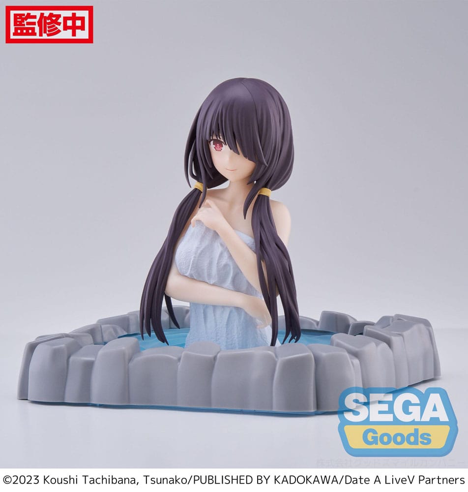 Statua Date A Live V Thermae Utopia PVC Kurumi Tokisaki Pigtails 10 cm DS Modellismo Statua Date A Live V Thermae Utopia Kurumi