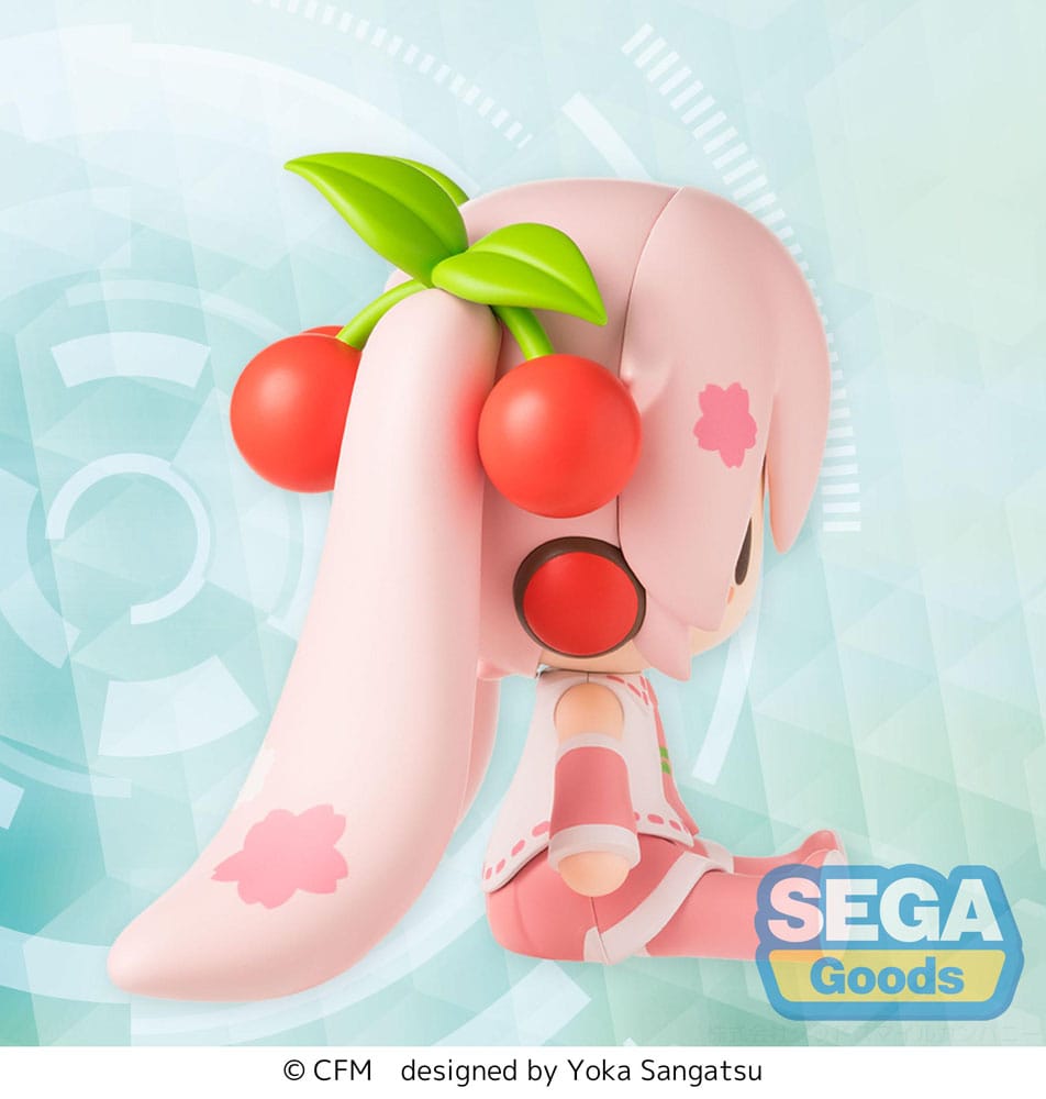 Character Vocal Series 01: Hatsune Miku Fuwa Petit Chibi Figure Sakura Miku 8 cm DS Modellismo Character Vocal 01: Hatsune Miku Fuwa Petit