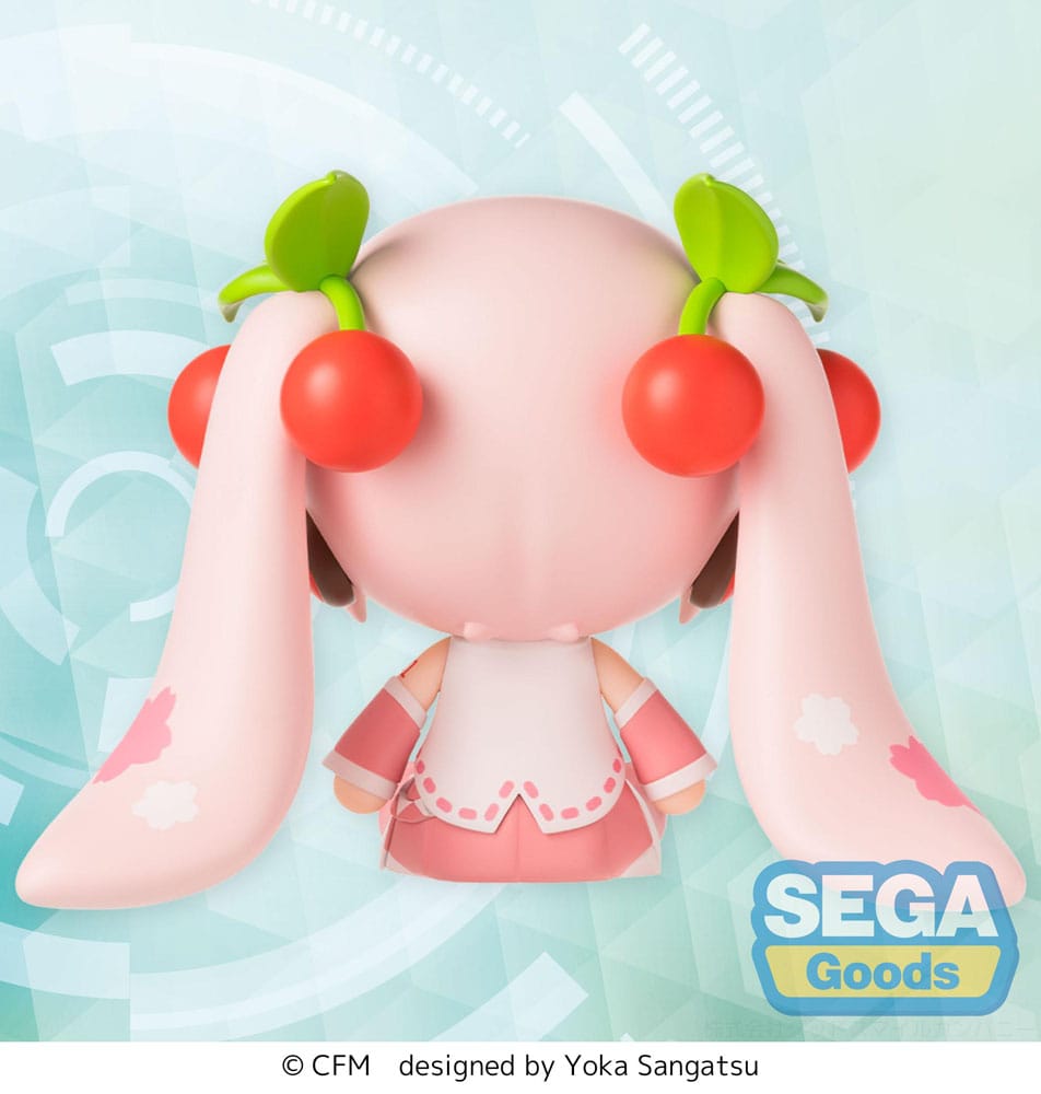 Character Vocal Series 01: Hatsune Miku Fuwa Petit Chibi Figure Sakura Miku 8 cm DS Modellismo Character Vocal 01: Hatsune Miku Fuwa Petit