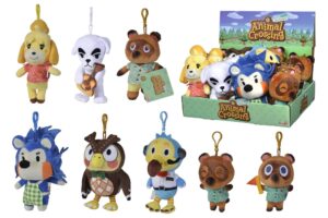Portachiavi peluche Animal Crossing